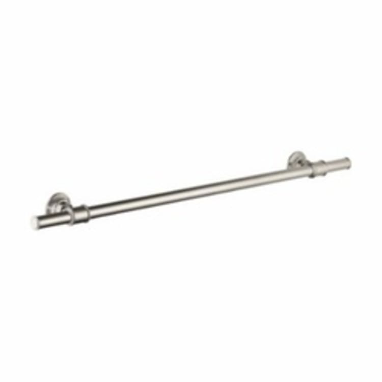 Hansgrohe 42060820 Axor Montreux Wall Mount Towel Bar, 24 in L Bar, 2-7/8 in OAD x 2-1/8 in OAH, Solid Brass