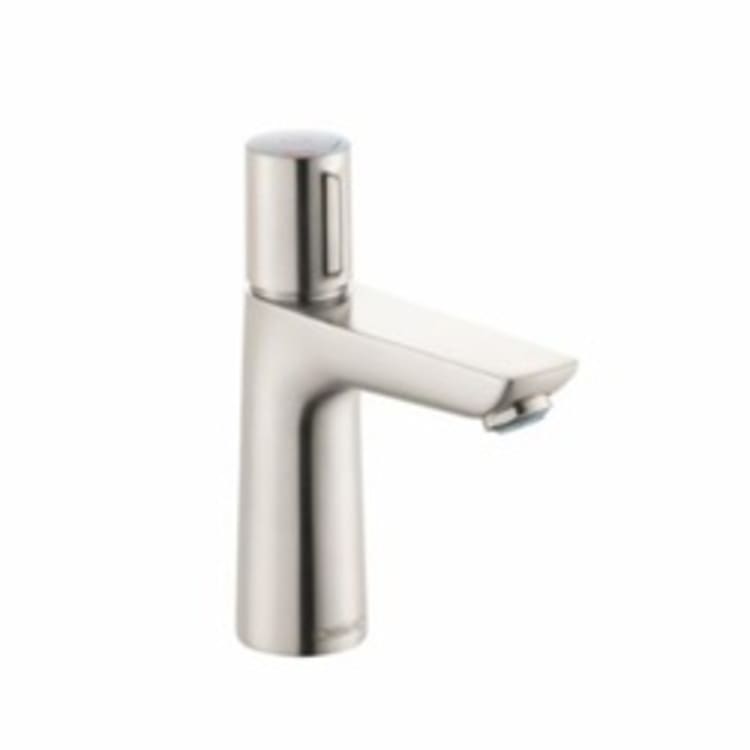 Hansgrohe 71750821 Talis E 110 Basin Mixer, 1.2 gpm, 4-1/8 in H Spout, 1 Handle, Pop-Up Drain, 1 Faucet Hole, Brushed Nickel