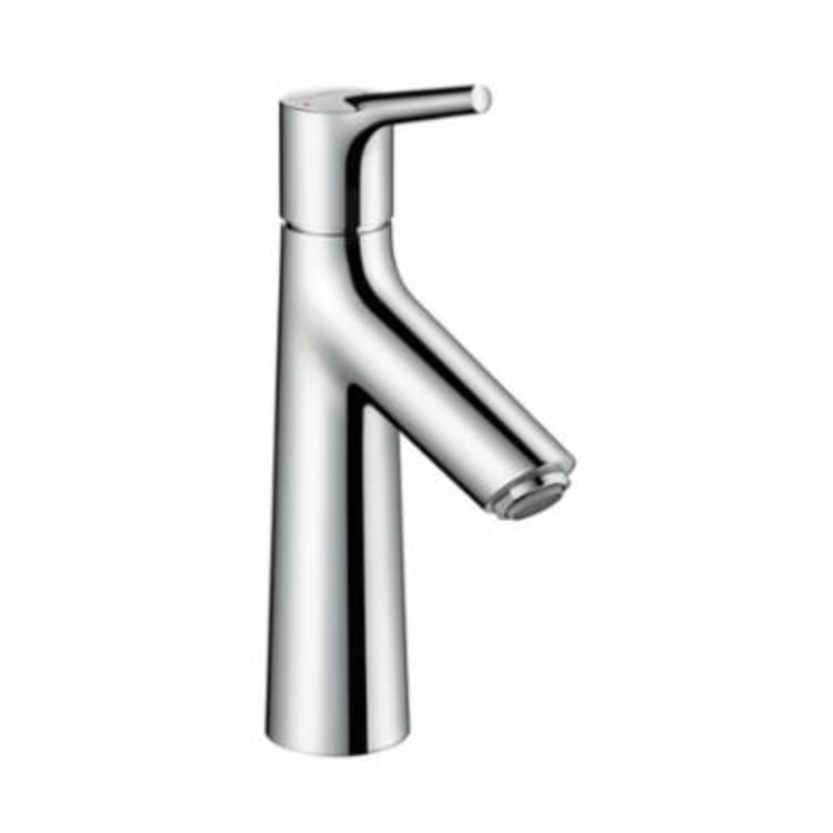 Hansgrohe 72025001 Talis S 100 Basin Mixer, 1 gpm, 3-7/8 in H Spout, 1 Handle, 1 Faucet Hole, Chrome Plated