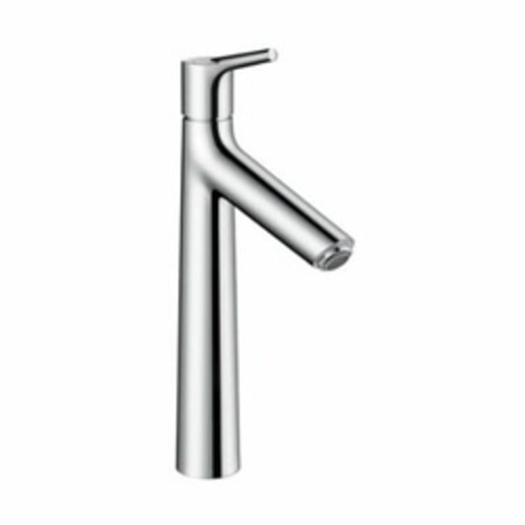 Hansgrohe 72032001 Talis S 190 Basin Mixer Without Pop-Up Waste Set, 1.2 gpm, 7 in H Spout, 1 Handle, 1 Faucet Hole, Chrome Plated