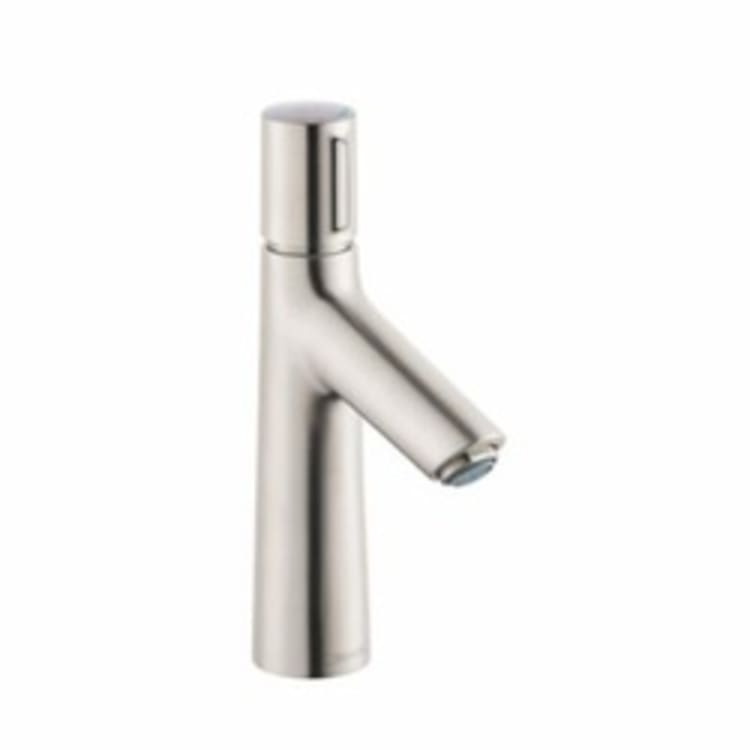 Hansgrohe 72042821 Talis S 100 Basin Mixer, 1.2 gpm, 3-7/8 in H Spout, 1 Handle, Pop-Up Drain, 1 Faucet Hole, Brushed Nickel