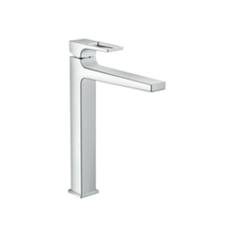 Hansgrohe 74513001 Bathroom Faucet, Metropol 260, 1.2 gpm Flow Rate, 10-1/4 in H Spout, 1 Handles, 1 Faucet Holes, Polished Chrome, Function: Traditional