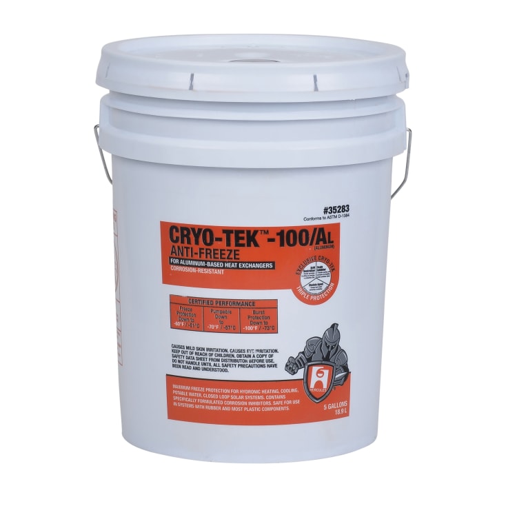 Hercules® Cryo-Tek™ 35283 Antifreeze, 5 gal, Liquid, Orange, 1.05