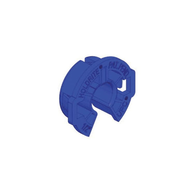 Holdrite® 404-R Tubing Isolator, 1/2 in CTS, 1-3/8 in Dia, Polyethylene, Blue, Domestic