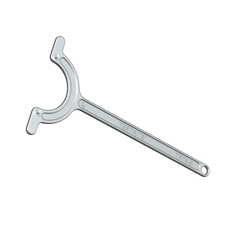 Holdrite® TESTRITE® TRT4-6 Spanner Ring Tool, 4 to 6 in, Nickel Plated