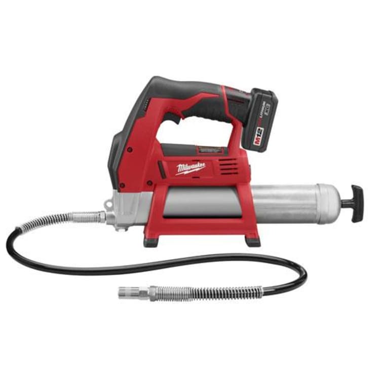 Milwaukee® 2446-21XC M12™ Cordless Grease Gun Kit, 14.5 oz Cartridge, 8000 psi