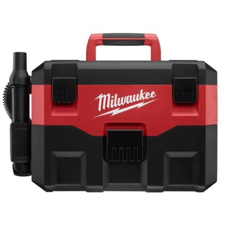 Milwaukee® 0880-20 M18™ Cordless Vacuum, 2 gal, 18 VDC, Lithium-Ion Battery, Polycarbonate Housing