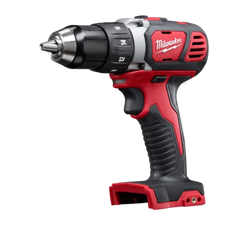 Milwaukee® 2606-20 M18™ Cordless Drill/Driver, 1/2 in Chuck, 18 VDC, 0 to 400/0 to 1800 rpm No-Load, 7-1/4 in OAL, Lithium-Ion Battery