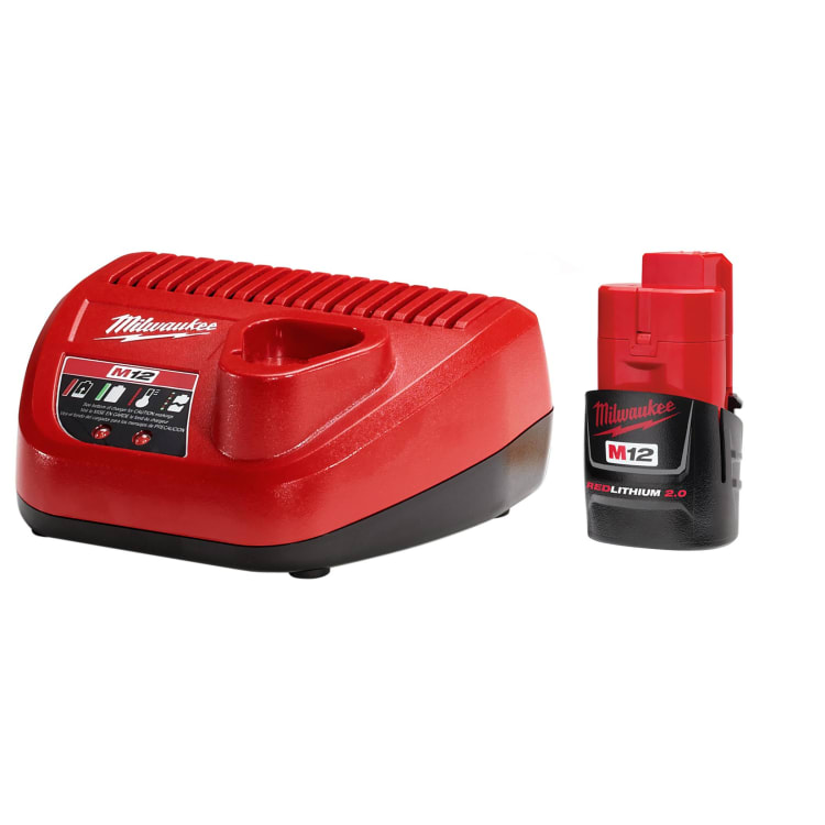 Milwaukee® 48-59-2420 M12™ 2.0 Starter Kit, Lithium-Ion Battery, 60 min Charging Time