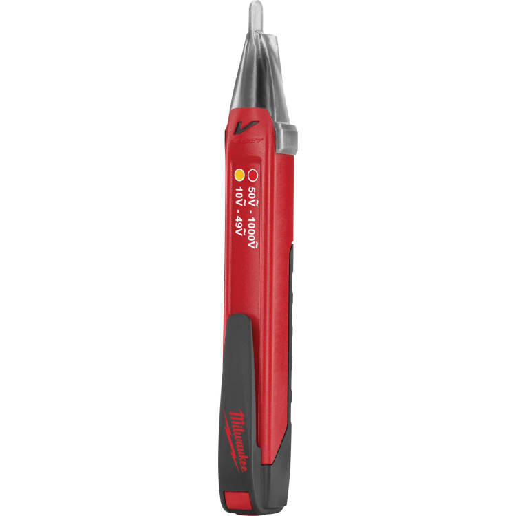 Milwaukee® 2203-20 Non-Contact Voltage Detector, 10 to 49/50 to 1000 VAC, LED, CAT IV 1000VAC, Plastic