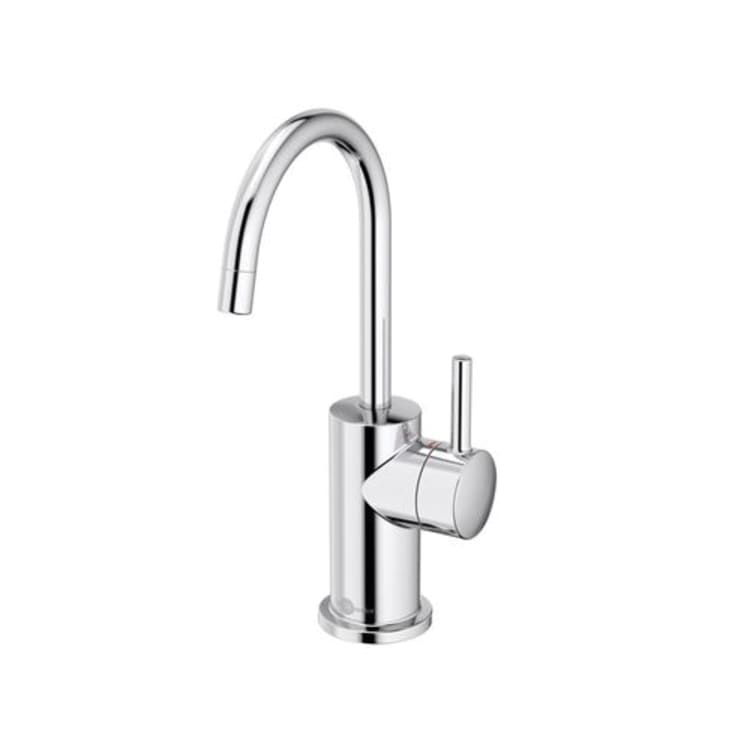 Insinkerator® 45393-ISE 3010 Showroom Instant Modern Style Hot Only Water Dispenser Faucet, 360 deg Swivel Spout, Polished Chrome