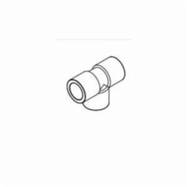 IPEX Corzan® 059481 Tee, 1/2 in, Socket, SCH 80/XH, CPVC