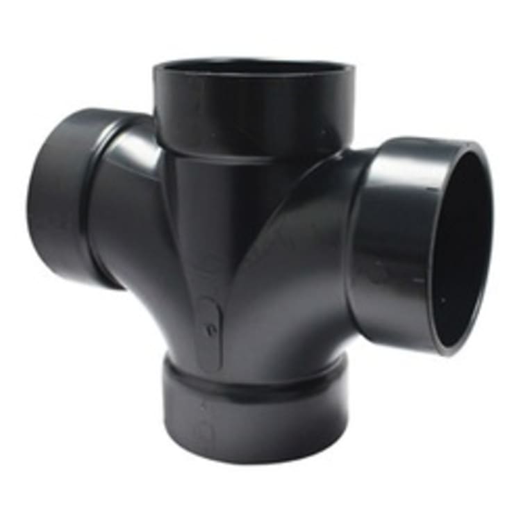 4" ABS DWV DBL SAN TEE