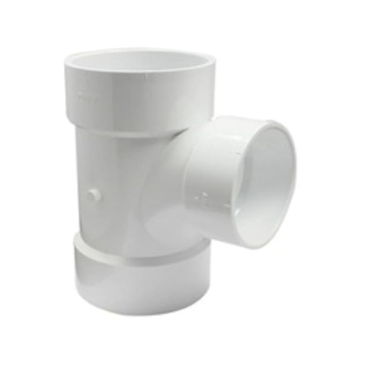 4"X4"X3" PVC DWV SAN TEE