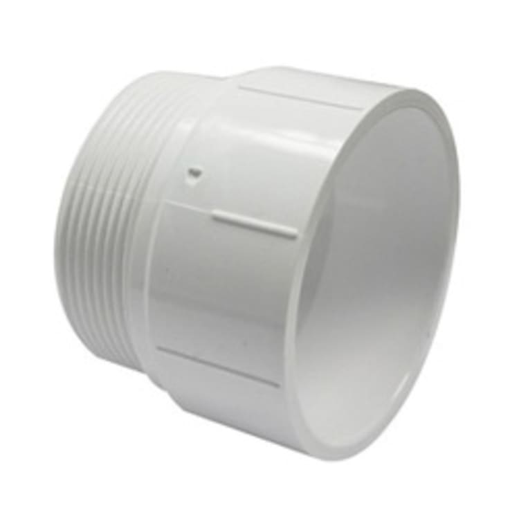 3" PVC DWV MALE ADAPTER