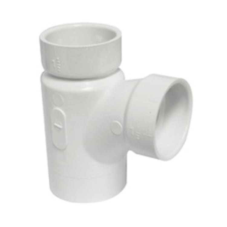 2"X1-1/2"X1-1/2" PVC DWV STREET SAN TEE