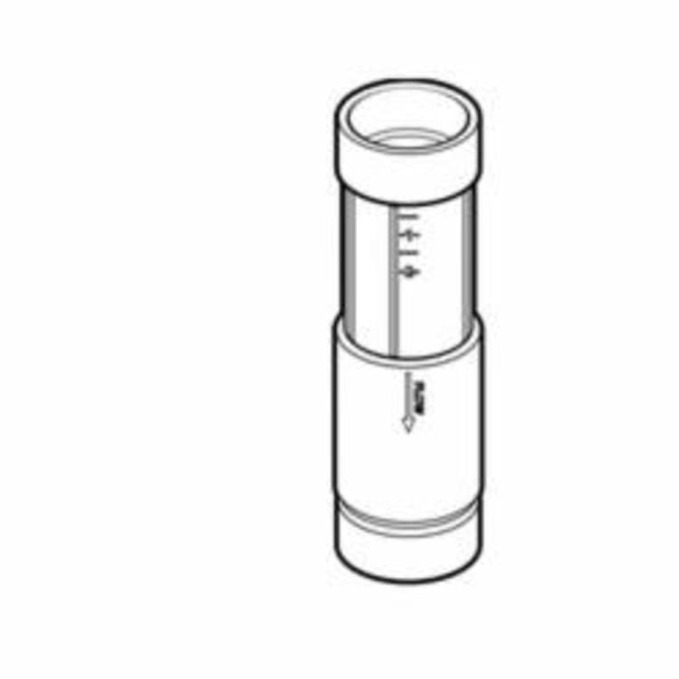 IPEX® 753339 DWV Expansion Joint, 4 in Nominal, Hub End Style, ABS