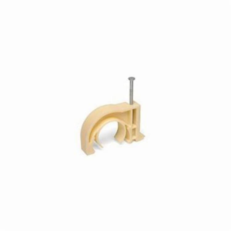 Water-Tite 82864 Combination Half Clamp With Nail and Angled Seat, 3/4 to 1/2 in, Domestic