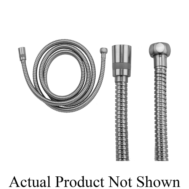 Jaclo® DSW-3060-PCH Double Swivel Spiral Hose, For Use With Luxury Shower Units, 1/2 in Conical FNPT x 1/2 in Hex FNPT, Solid Brass, Polished Chrome, Domestic