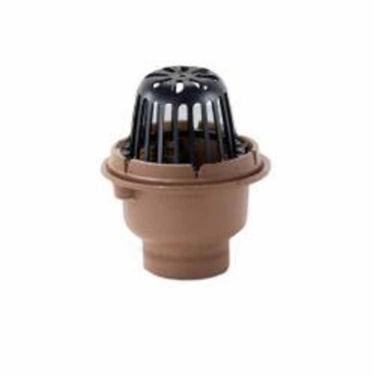 Smith® 1330Y03 General Purpose Roof Drain, 3 in Outlet, No-Hub Connection, Cast Iron Drain