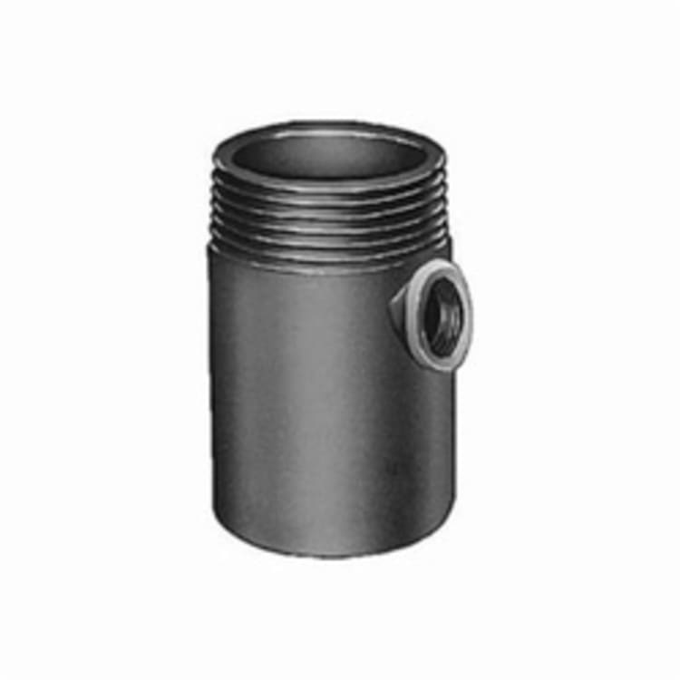 Smith® 2695Y02-2 Trap Primer Auxiliary Inlet Fitting, For Use With Floor Drain, 2 in Pipe, Cast Iron