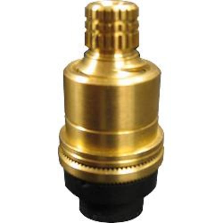 Kissler AB711-4110C Aquaseal Compression Lefthand Cold Stem Unit, 1-3/4 in L, For Use With American Standard Faucets, 22 Point, B-8 Broach Style