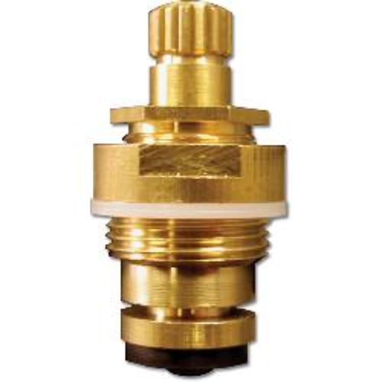 Kissler AB711-6101C Compression Lefthand Cold Lavatory Stem Unit, 1-3/16 in L, For Use With Central Brass Faucets, 16 Point, B-12 Broach Style