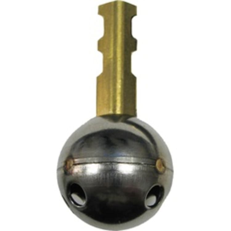 Kissler 7PB212S #212 Washerless Stem Ball Control, For Use With Delta-Delex Stem Unit, Stainless Steel