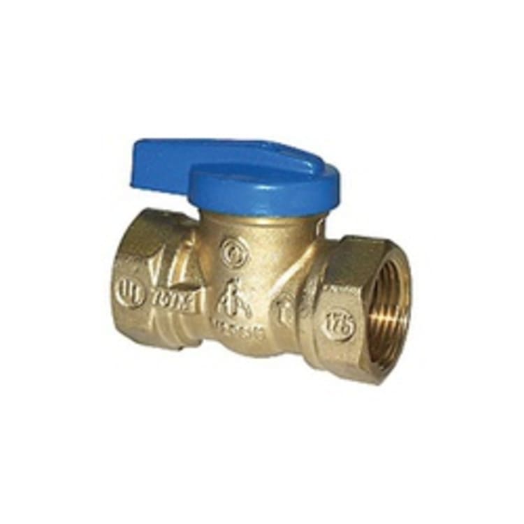 LEGEND 102-102 T-3000 1-Piece Gas Ball Valve, 3/8 in, FNPT x IPS, Brass Body, Import