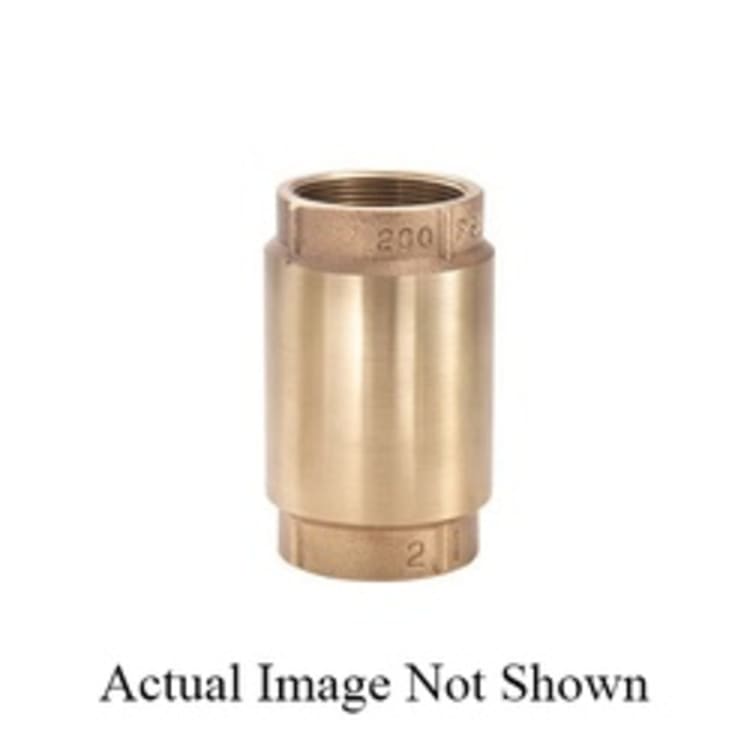 LEGEND LEGEND GREEN™ 105-423NL T-450NL In-Line Check Valve, 1/2 in, FNPT, Cast Bronze Body, Low Lead Compliance: Yes, Import