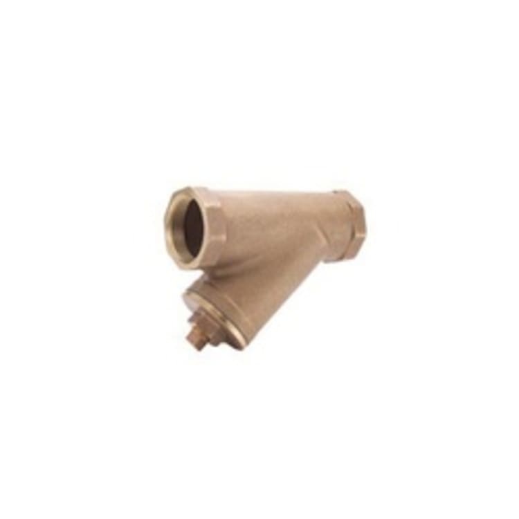 LEGEND 105-505 T-15 Traditional Wye Strainer With 20 Mesh or 1/16 in Hole Dia 304 Stainless Steel Perforated Strainer Screen, 1 in Nominal, 4.53 in OAL, FNPT Connection, Import