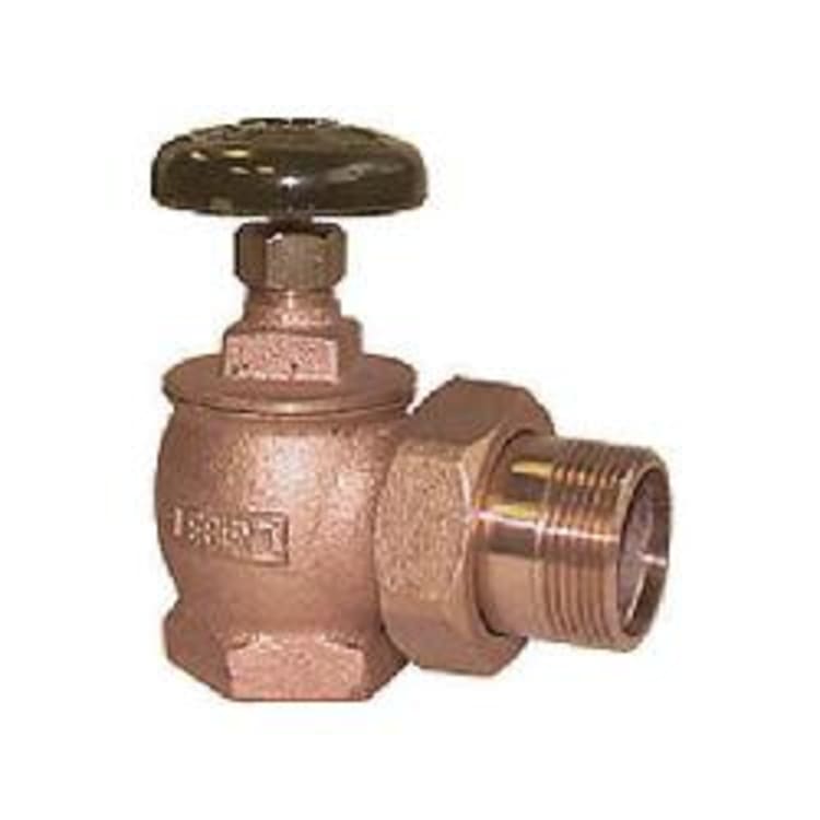 LEGEND 110-104 T-431 Angle Radiator Valve, 3/4 in, FNPT x MNPT, 15 psi, Cast Bronze Body, Import