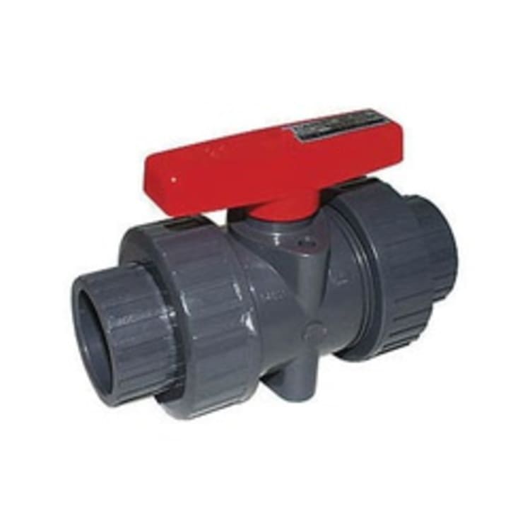 LEGEND 201-208 T/S-603 True Union Ball Valve, 2 in Nominal, FNPT End Style, UPVC Body, Full Port, EPDM Softgoods, Import