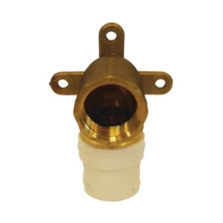 LEGEND 302-231NL Drop-Ear Elbow, 1/2 in, CPVC Socket x FNPT, Brass, Import