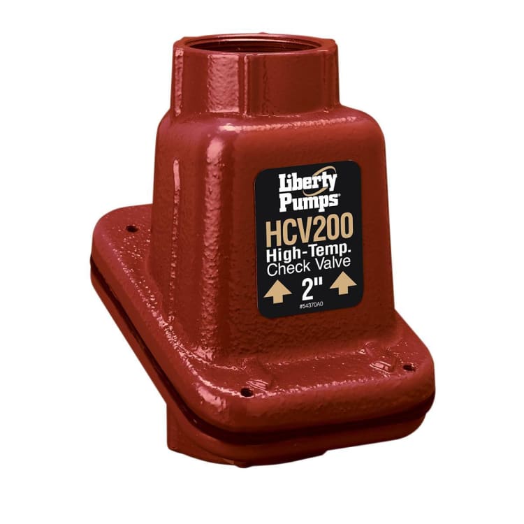 Liberty Pumps® HCV200 Check Valve, 125 psi, 200 deg F, Import