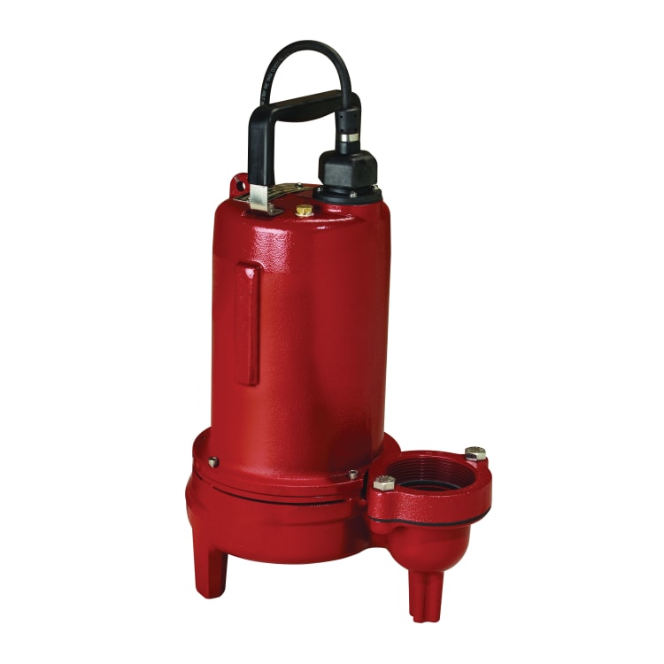 Liberty Pumps® LE71M2-2 LE70, 3/4 hp, 115 VAC, 2 in Flanged Outlet, Cast Iron, 12 A Full Load/29.1 A Locked Rotor, 1 ph Phase