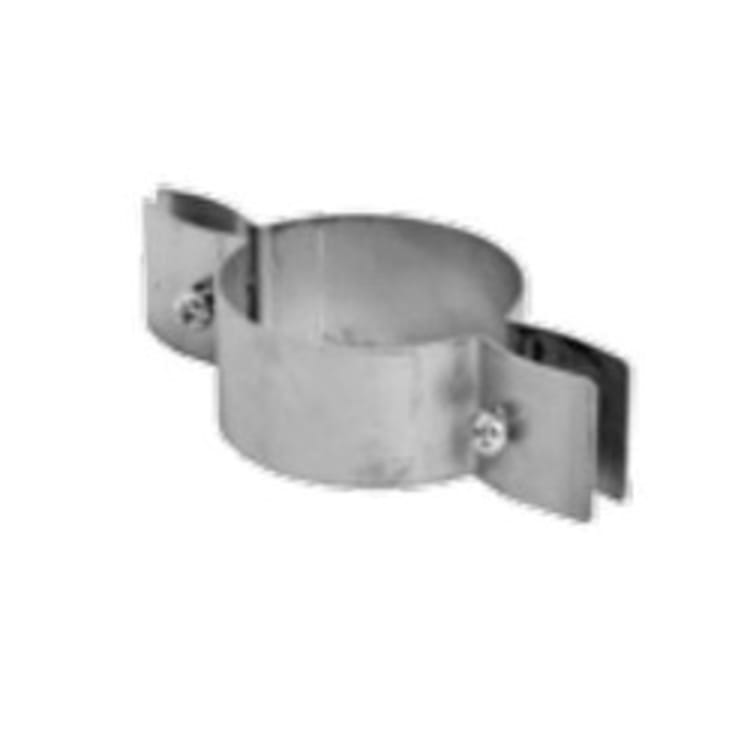 DuraVent® FasNSeal® FSCL4 Support Clamp, 4 in ID, For Use With FasNSeal® Special Gas Vent, Stainless Steel