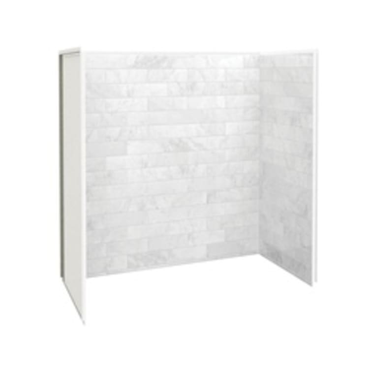 MAAX® 103424-307-508 Collection Tub Wall Kit, Utile, 60 in L x 30 in W x 60 in H x 1-1/8 in THK, Domestic