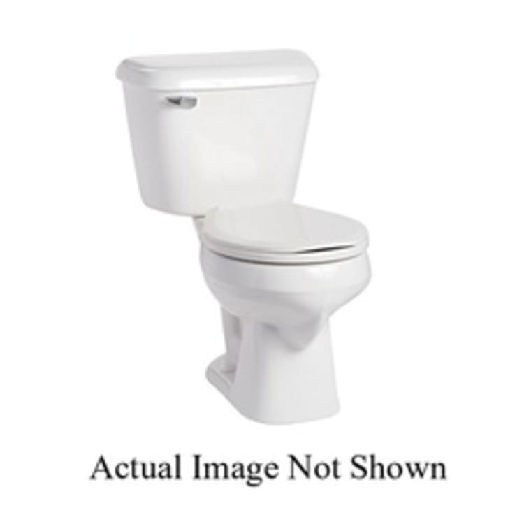 Mansfield® 130 WH Alto™ Toilet Bowl Only, Round, 8 x 9 in Water Surface, 2 in Dia Trapway