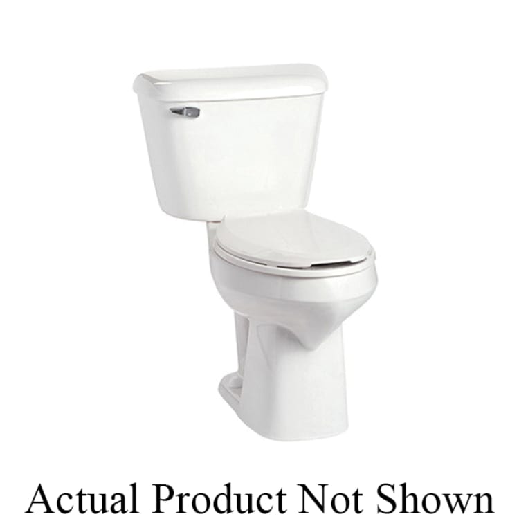 Mansfield® SmartHeight™ 139NS WH Alto™ Toilet Bowl Only, White, Elongated Shape, 10 in Rough-In, 16-1/2 in H Rim, 2 in Trapway