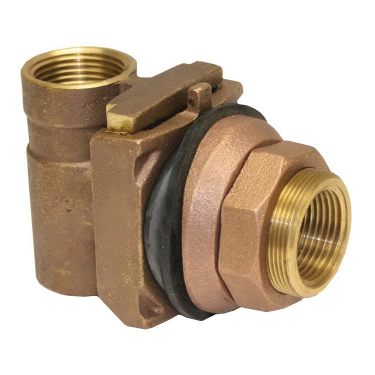 Merrill™ MBNL200 Pitless Adapter, 1 in Drop Pipe and Discharge, Brass