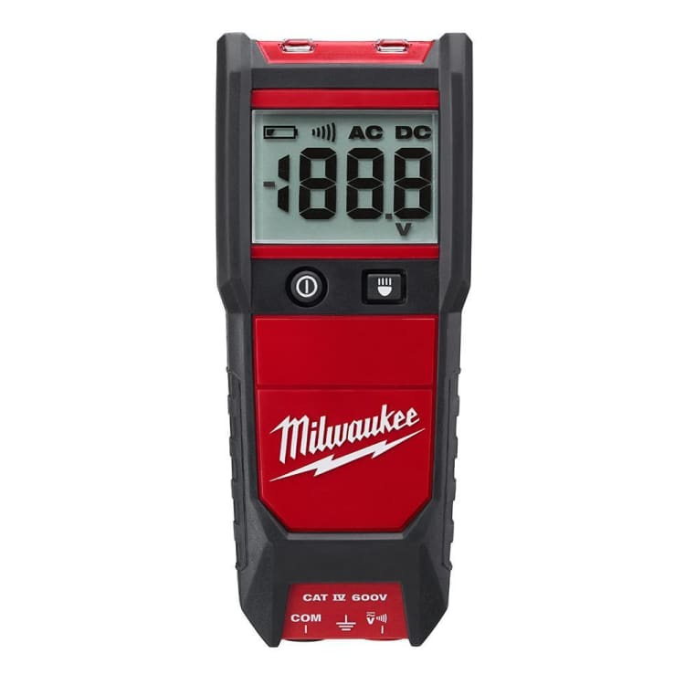 Milwaukee® 2212-20 Auto-Function Auto Voltage/Continuity Tester, 600 VAC/VDC, +/-3% + 5 Digits Accuracy, LCD Display