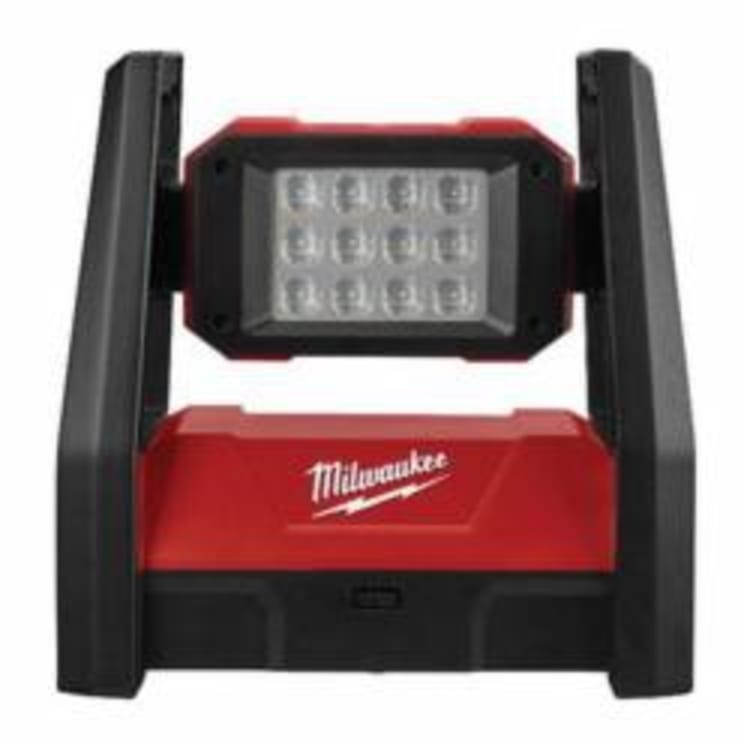 Milwaukee® M18™ ROVER™ 2360-20P Dual Power Flood Light With Packed Battery, LED Lamp, 18 VDC