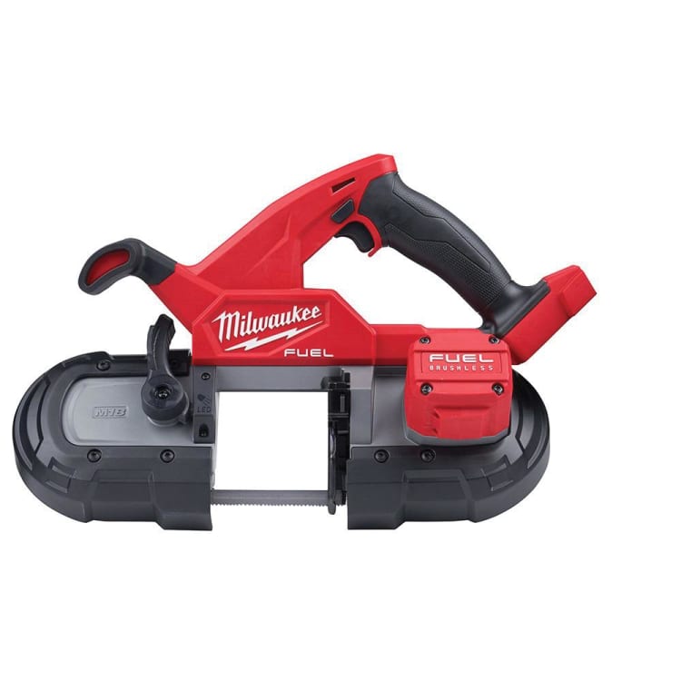 Milwaukee® M18 FUEL™ 2829-20 Compact Cordless Portable Band Saw, 3-1/4 in Cutting, 35-3/8 in L Blade, 18 VDC, Lithium-Ion Battery