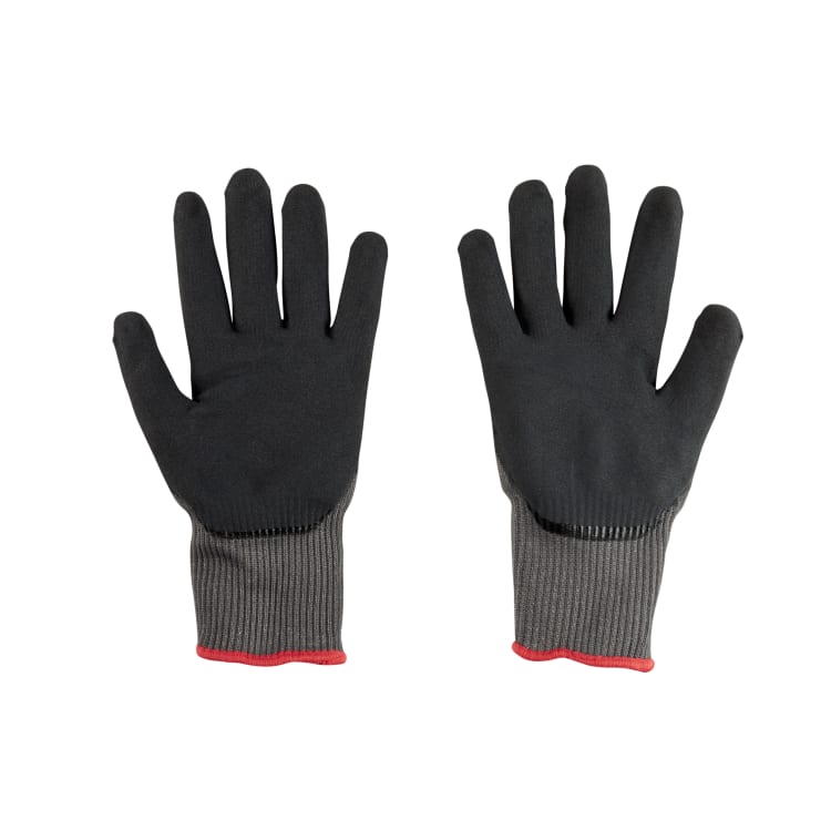 Milwaukee® 48-22-8951 Dipped Gloves, M, Nylon, Knit Cuff, Resists: Cut and Puncture, ANSI Cut-Resistance Level: A5, ANSI Puncture-Resistance Level: 4