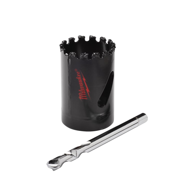 Milwaukee® 49-56-0426 Straight Pitch Hole Saw, 1-3/8 in Dia, 1-1/2 in D Cutting, Tungsten Carbide Cutting Edge