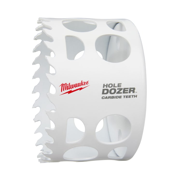 Milwaukee® HOLE DOZER™ 49-56-0702 Hole Saw With Carbide Teeth, 3/4 in Dia, 1.62 in D Cutting, Carbide Cutting Edge, 7/16 in Arbor