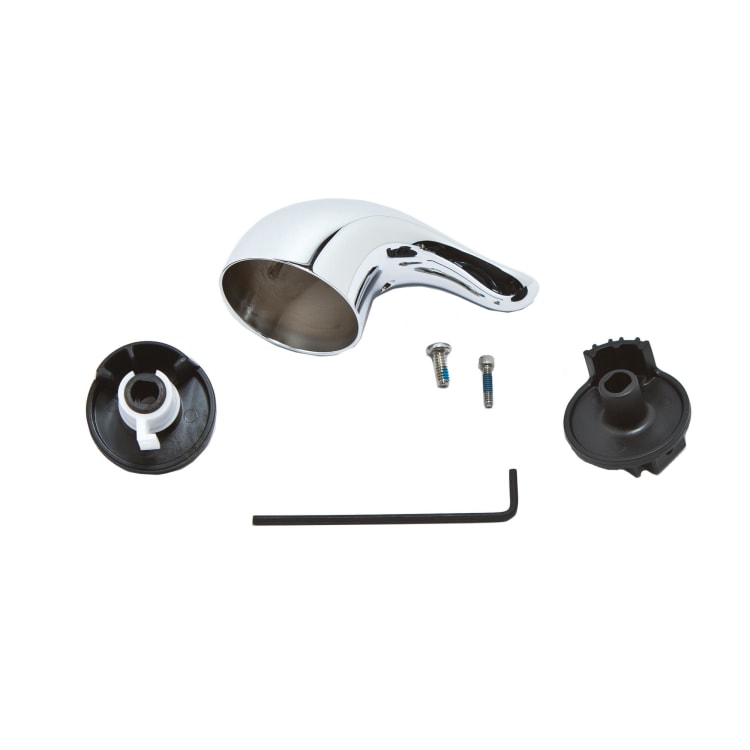 Moen® 100657 Lever Handle Kit, For Use With Chateau® L2353/TL103/TL183 1-Handle Tub/Shower Valve, Polished Chrome, Import