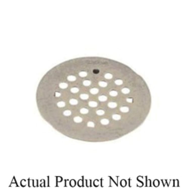 Moen® 101663WR Snap-In Tub/Shower Drain Cover, Kingsley®, 4-1/4 in W, 4-1/4 in Dia, Brass, Wrought Iron, Domestic