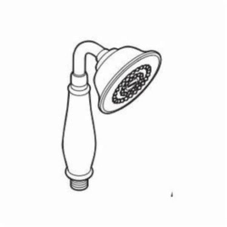 Moen® 154305BN Handheld Shower Head, Weymouth™, 2 gpm, 1 Spray, 1-1/8 in Head, Domestic